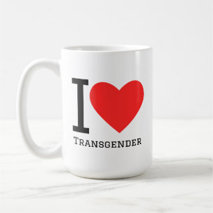 Mug J'aime les personnes transgenres