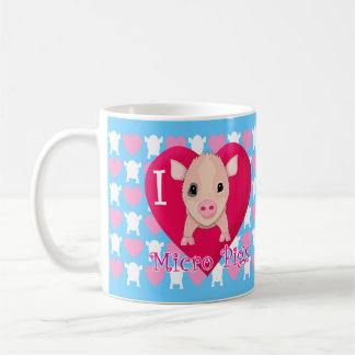 Mug J'aime les porcs micro
