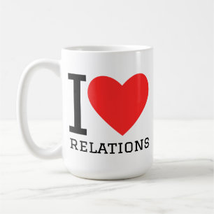 Mug J'aime les relations