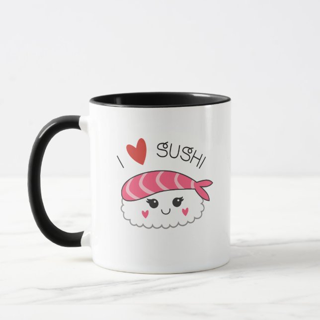 Mug J'aime les sushis (Gauche)