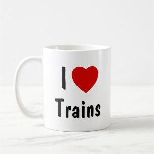Mug J'aime les trains