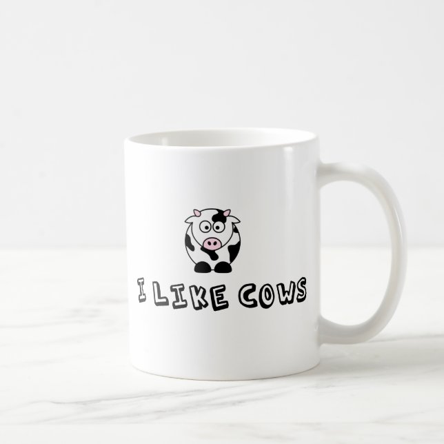 Mug J'Aime Les Vaches (Droite)