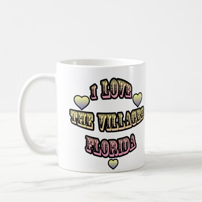Mug J'aime les villages la Floride (Gauche)