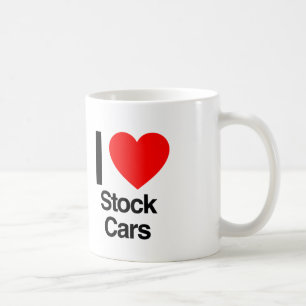 Mug j'aime les voitures stocks