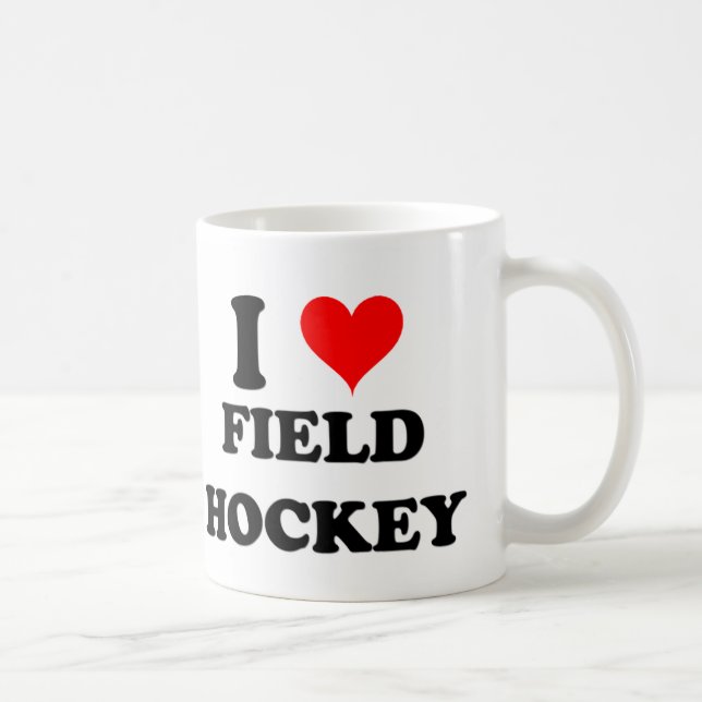 Mug J'aime l'hockey de champ (Droite)