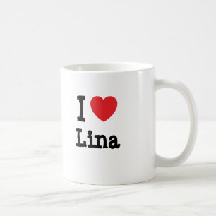 Mug J'aime Lina heart T-Shirt