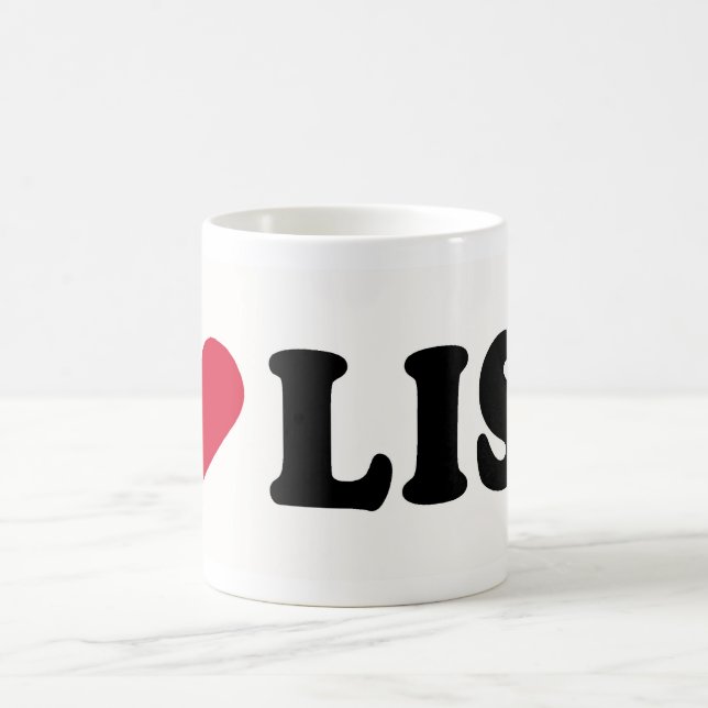 MUG J'AIME LISA (Centre)