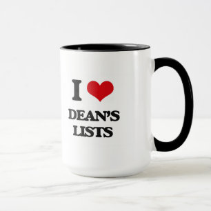 Mug J'aime Lists de doyen