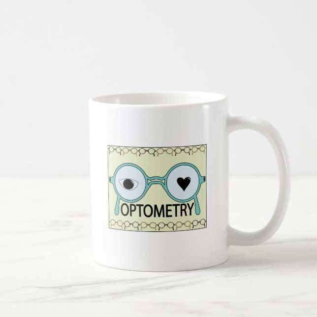 Mug J'aime l'optométrie (Droite)
