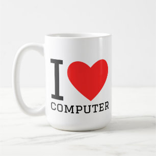 Mug J'aime l'ordinateur