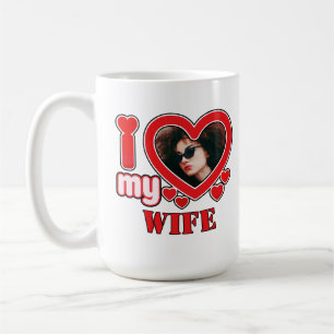 Mug J'Aime Ma Femme Personnalisée