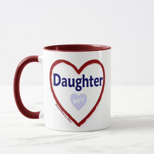 Mug J'aime ma fille (Gauche)