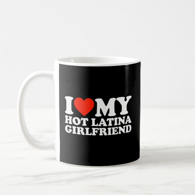 Mug J'Aime Ma Fille Chaude J'Aime Ma Fille Chaude Lati (Gauche)