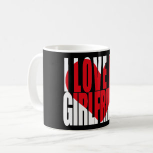 Mug J'Aime Ma Fille Coeur Rouge