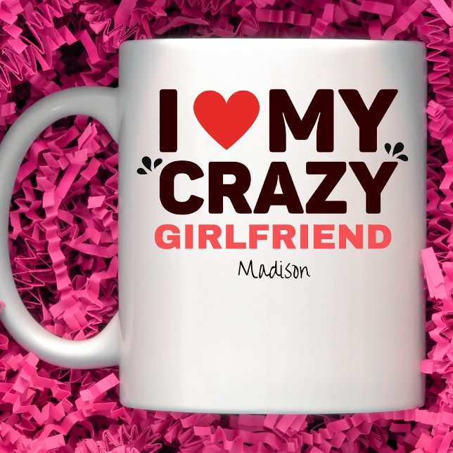 Mug J'Aime Ma Fille Fou (Créateur téléchargé)