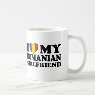 Mug J'aime ma petite amie roumaine