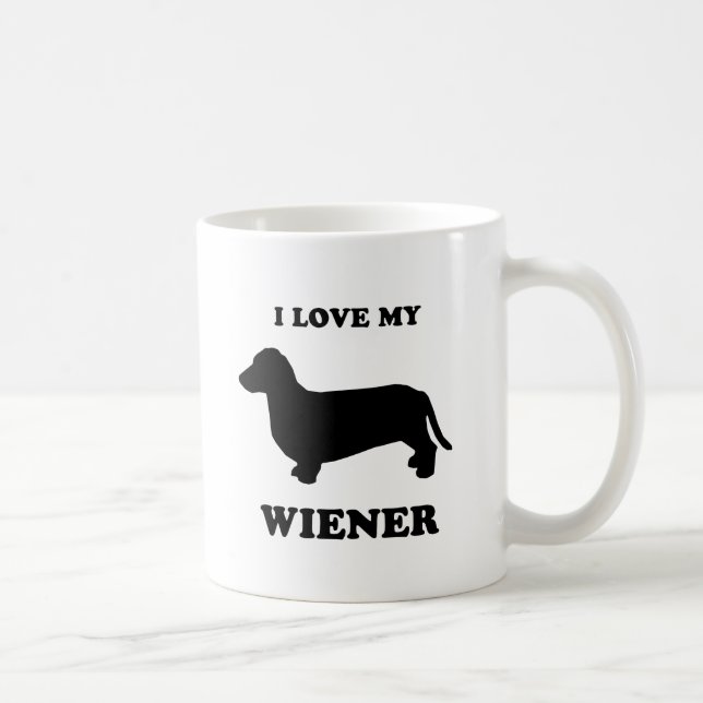 Mug J'aime ma saucisse 2 (Droite)