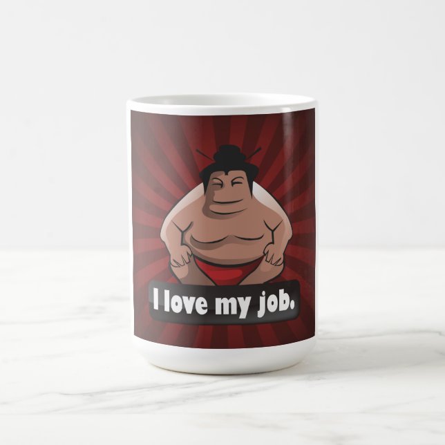 Mug J'aime ma sumo du travail (Centre)