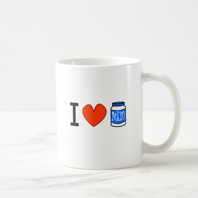 Mug J'aime Mayo ! (Droite)