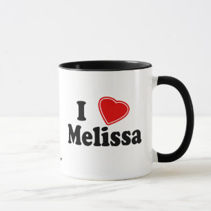 Mug J'aime MELiSSA