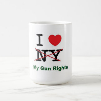 Mug J'aime mes droites d'arme à feu