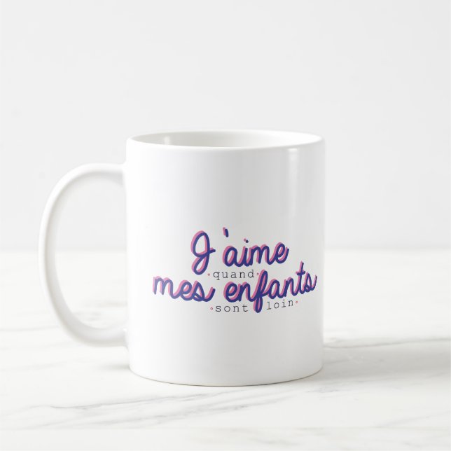 Mug J'aime mes enfants (Gauche)