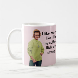 Mug J'aime mes hommes comme j'aime mon café…