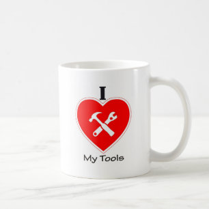 Mug J'aime mes outils