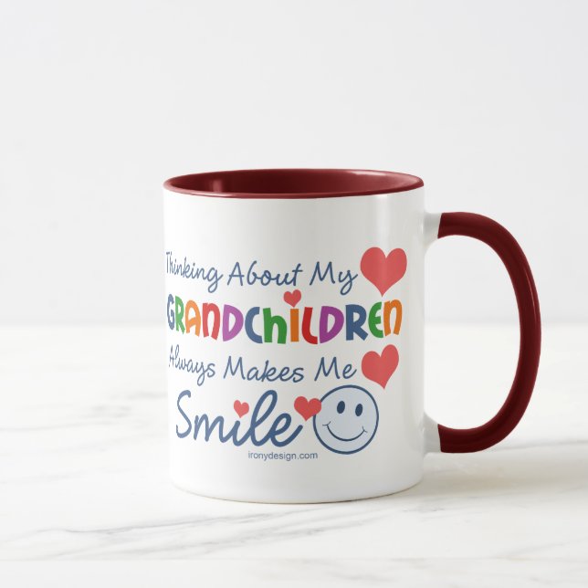 Mug J'aime mes petits-enfants (Droite)