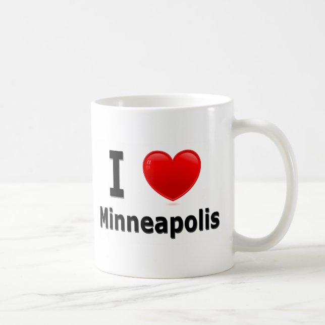 Mug J'aime Minneapolis (Droite)