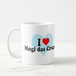 Mug J'aime Mogi DAS Cruzes, Brésil