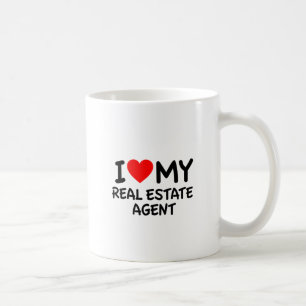 Mug J'aime mon agent immobilier