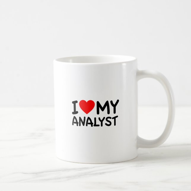 Mug J'aime mon analyste (Droite)
