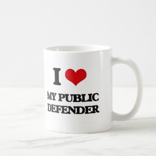 Mug J'aime mon avocat commis d'office