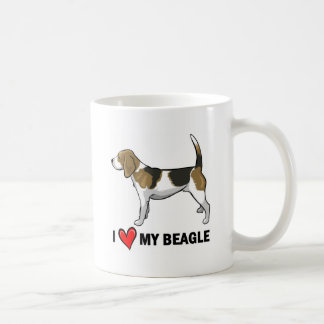 Mug J'aime mon beagle