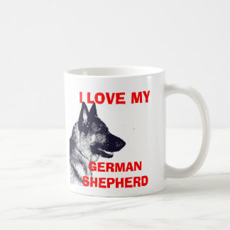 MUG J'AIME MON BERGER ALLEMAND