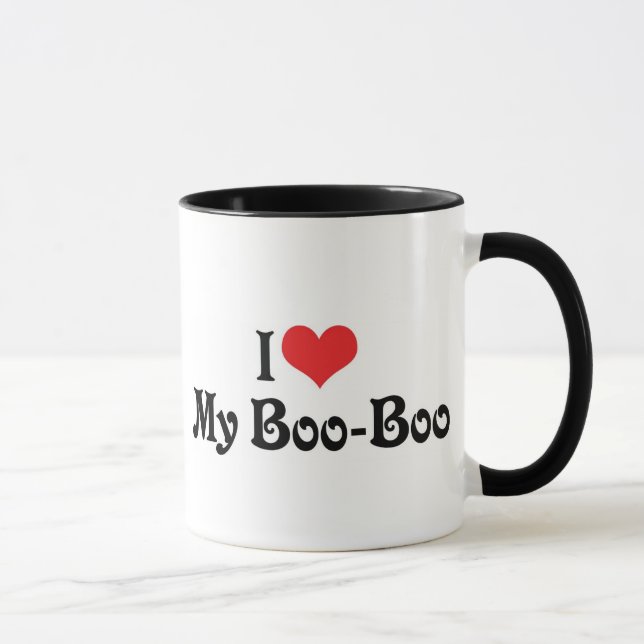 Mug J'Aime Mon Boo Boo Boo (Droite)