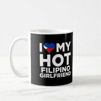 Mug J'Aime Mon Chaud Filipino Girlfriend Funny Couples
