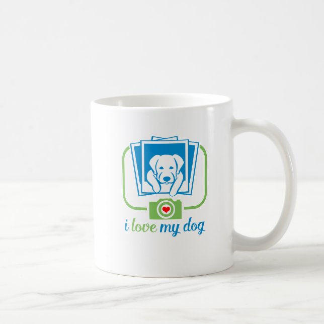 Mug j'aime mon chien (Droite)