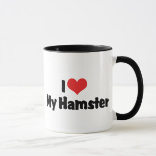 Mug J'Aime Mon Coeur Mon Hamster