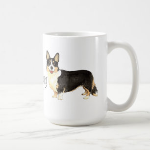 Mug J'aime mon corgi de Gallois de cardigan