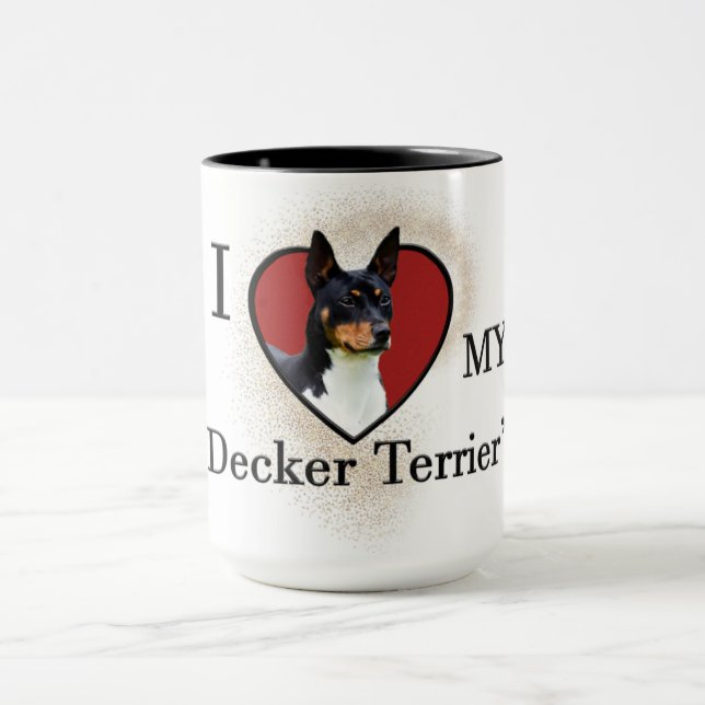 Mug J'Aime Mon Decker Terrier (Centre)