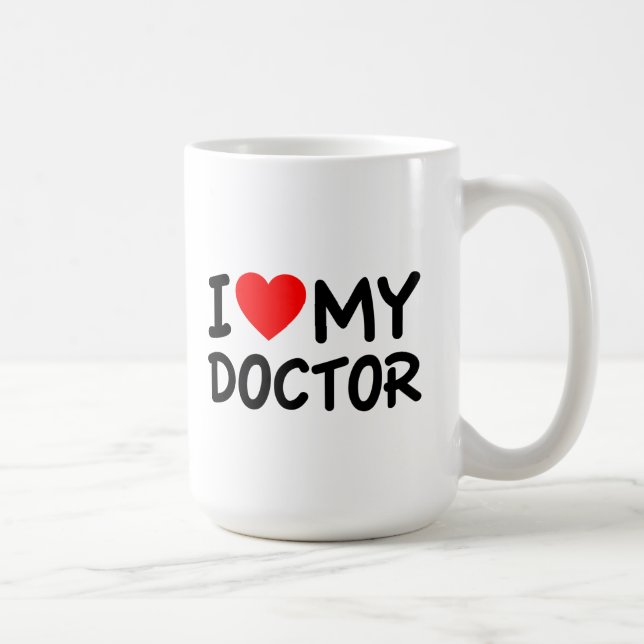 Mug J'aime mon docteur (Droite)