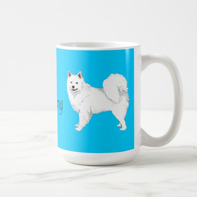 Mug J'aime mon Eskie (Droite)