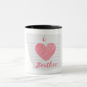 Mug j'aime mon frère