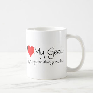 Mug J'aime mon geek
