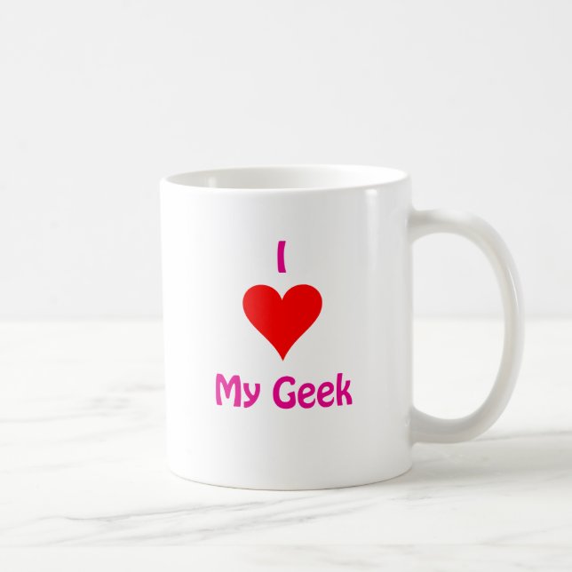 Mug J'aime mon geek (Droite)