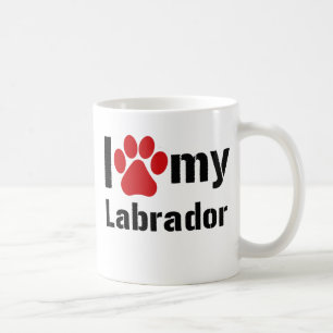 Mug J'aime mon Labrador