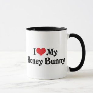 Mug J'aime mon lapin de miel