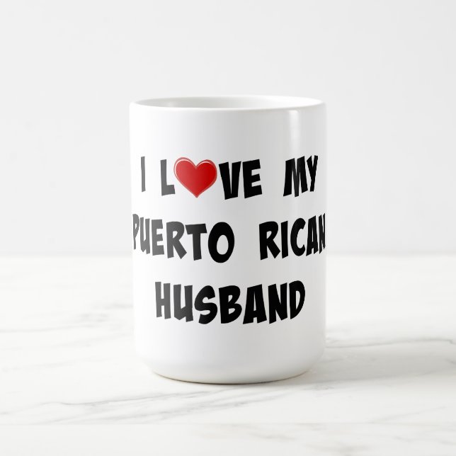 Mug J'Aime Mon Mari Portoricain (Centre)